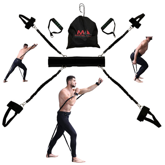 Bokserskie Taśmy Oporowe Full Body - Zestaw do Treningu MMA i Fitness